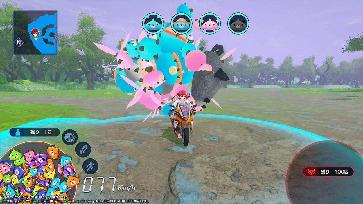 Neptunia Riders VS Dogoos 