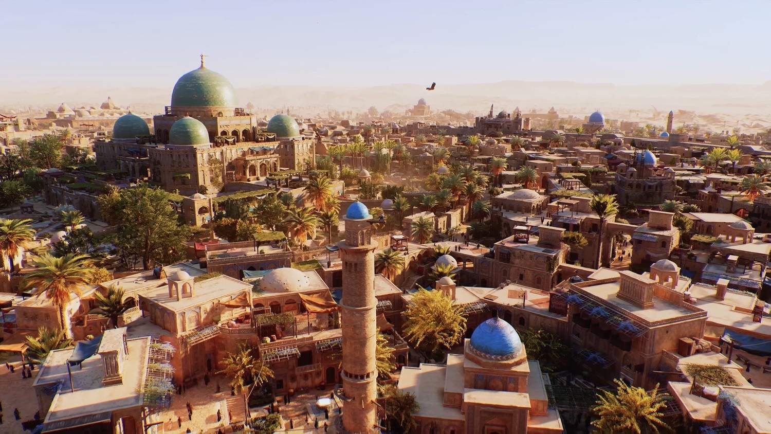 Mapa v Assassin’s Creed Mirage je velikostí zhruba srovnatelná s tou z Assassin's Creed Revelations a Unity