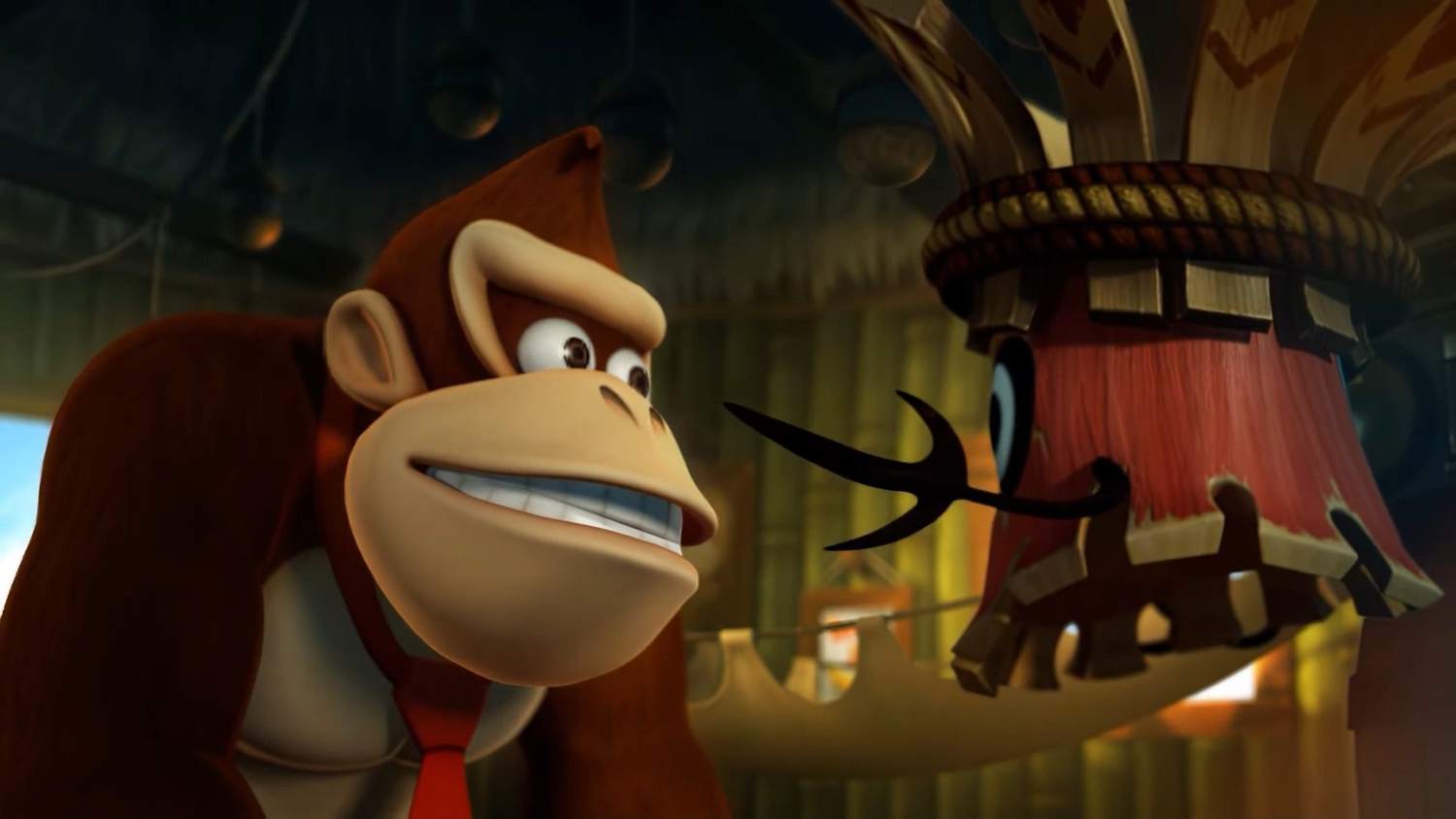 Ukázka z Donkey Kong Country Returns HD ukazuje upravený úvodní filmeček 