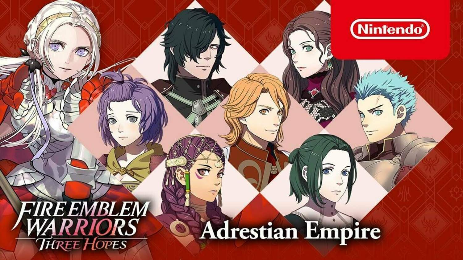 Nový trailer na akční hru Fire Emblem Warriors: Three Hopes představuje impérium  Adrestian
