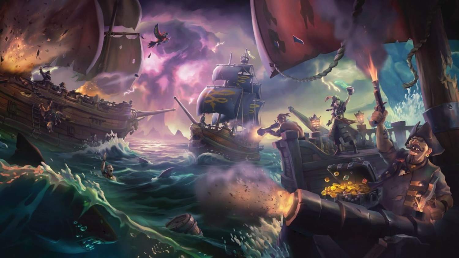 Pirátská hra Sea of Thieves by mohla vyjít na konzole PlayStation 