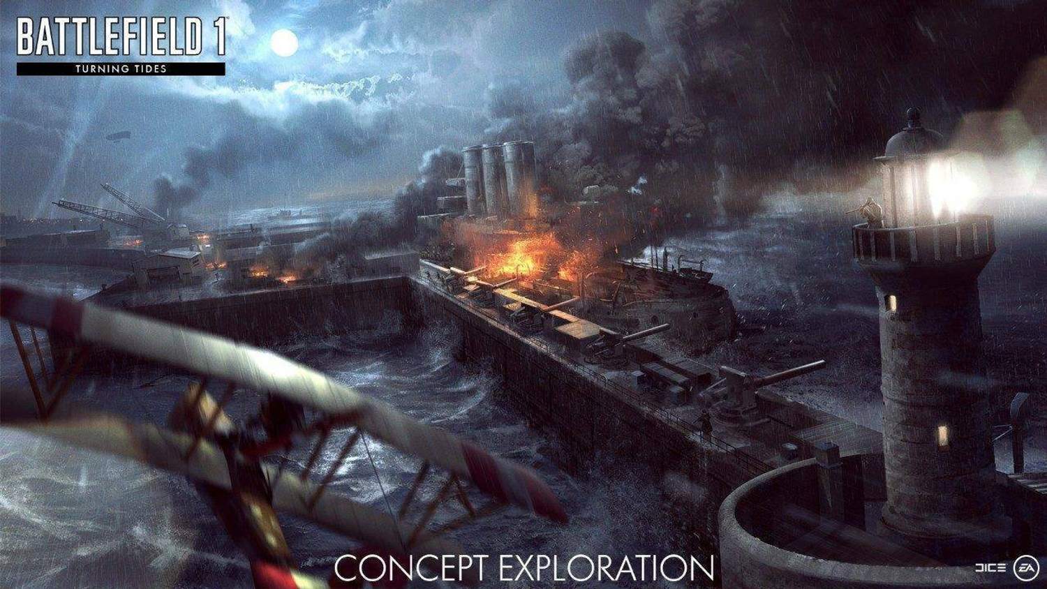 Launch trailer na rozšíření Turning Tides pro Battlefield 1