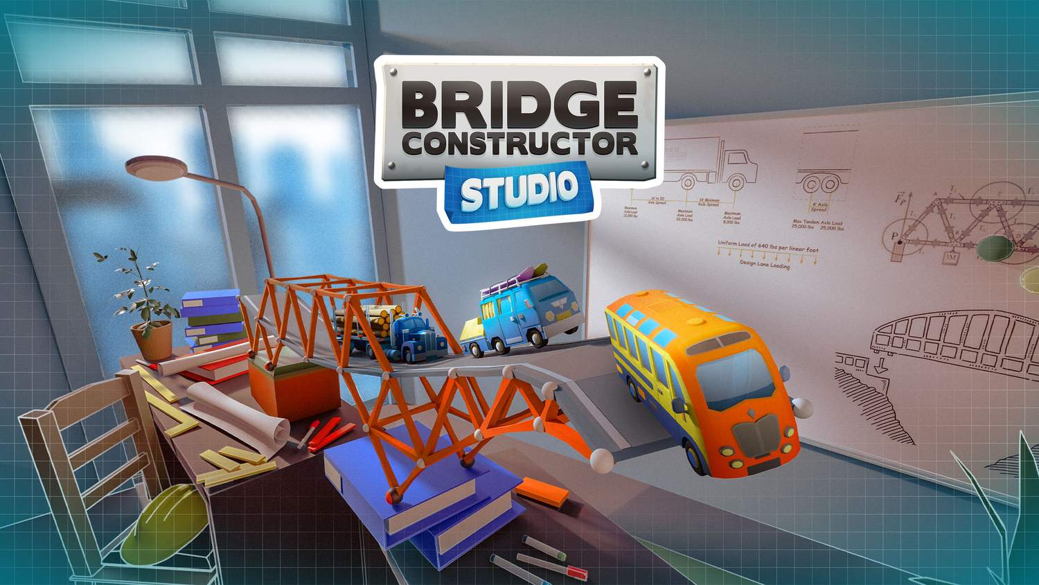 Letos v létě vyjde pro konzole hra Bridge Constructor Studio, točí se kolem stavění mostů 