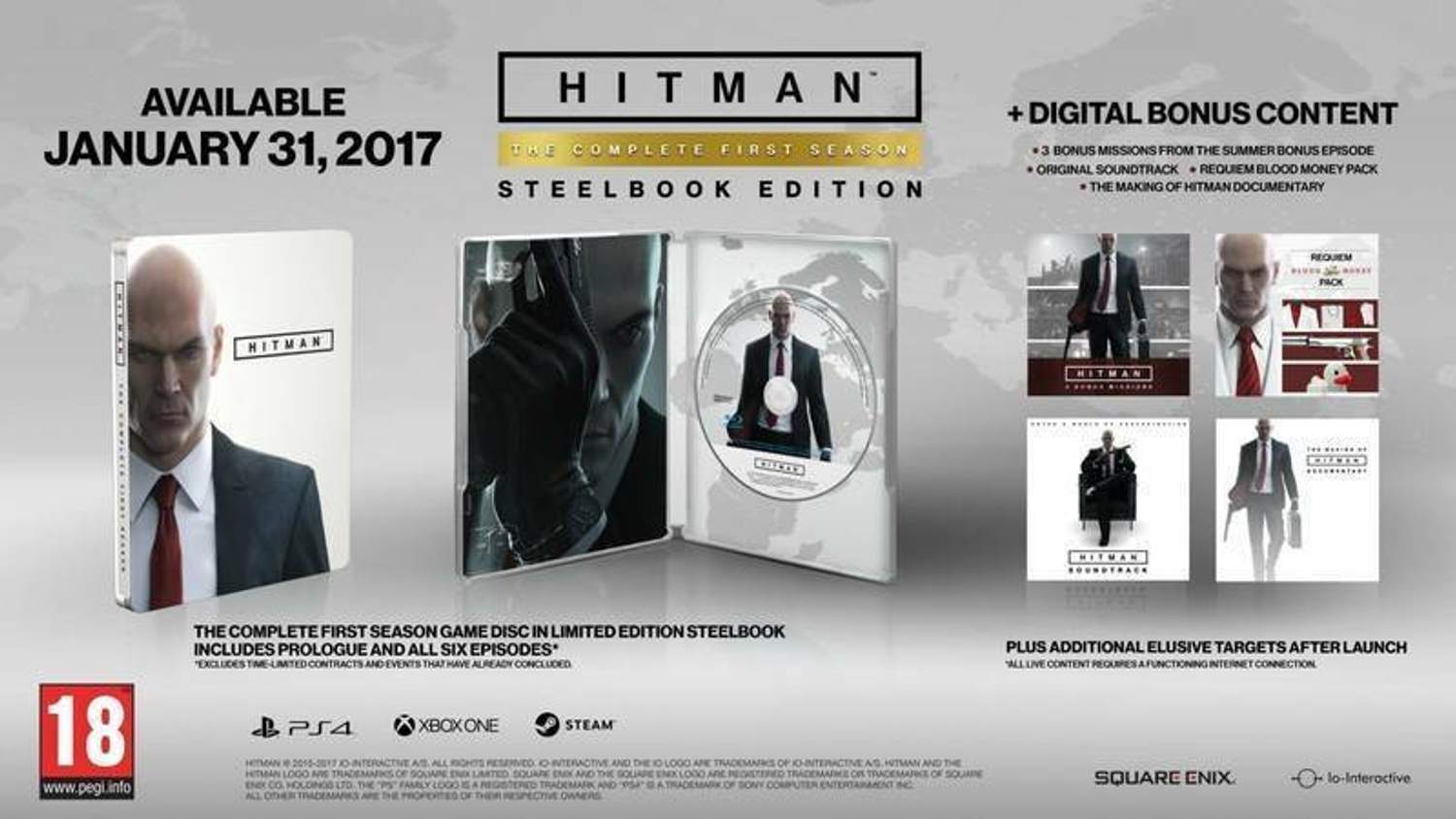 Hitman vyjde příští rok v lednu na disku