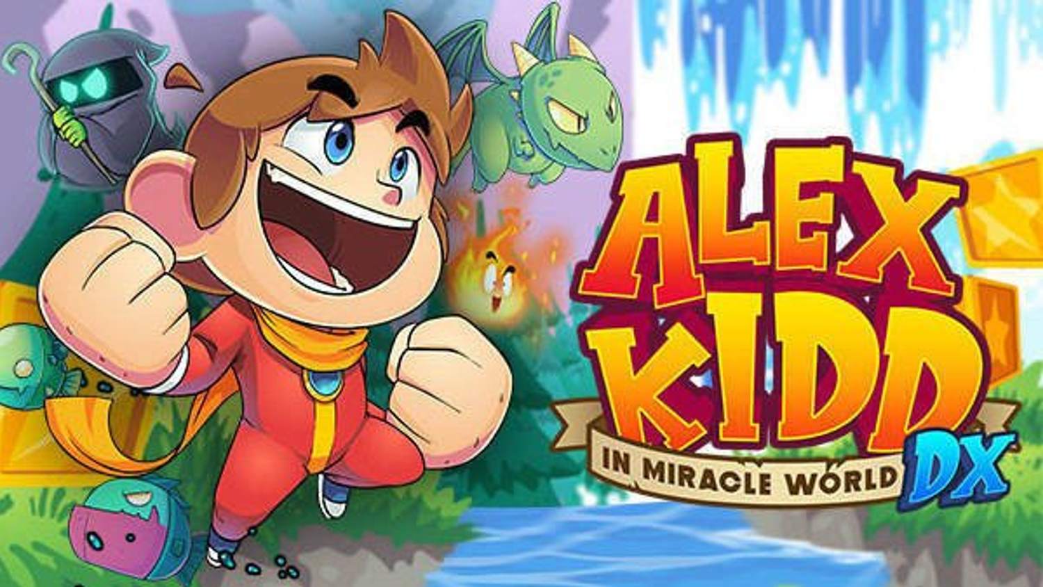 Oznámen Alex Kidd in Miracle World DX