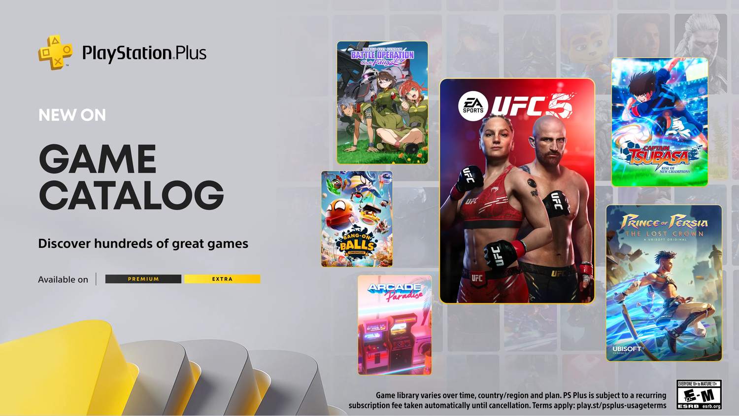 Sony oznámila nové hry do předplatného PlayStation Plus Extra a Premium – Prince of Persia: The Lost Crown nebo Armored Core