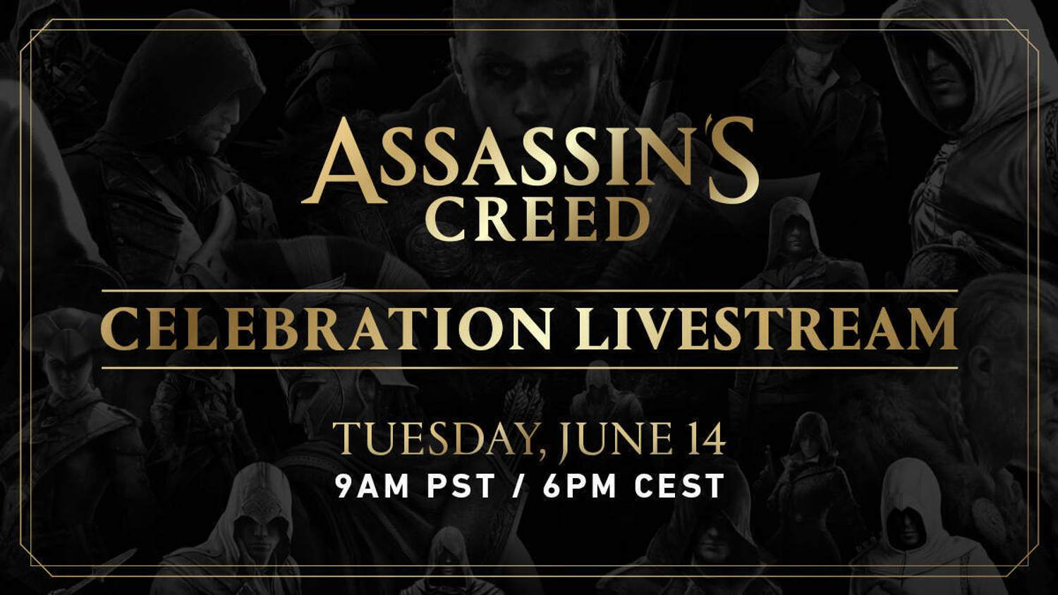Ubisoft v úterý odpoledne uspořádá Assassin's Creed Celebration Livestream