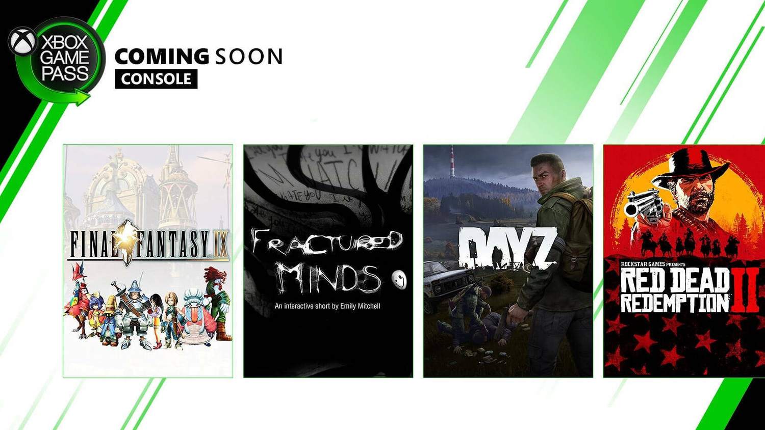 Xbox Game Pass dostává nové hry včetně DayZ a Red Dead Redemption 2