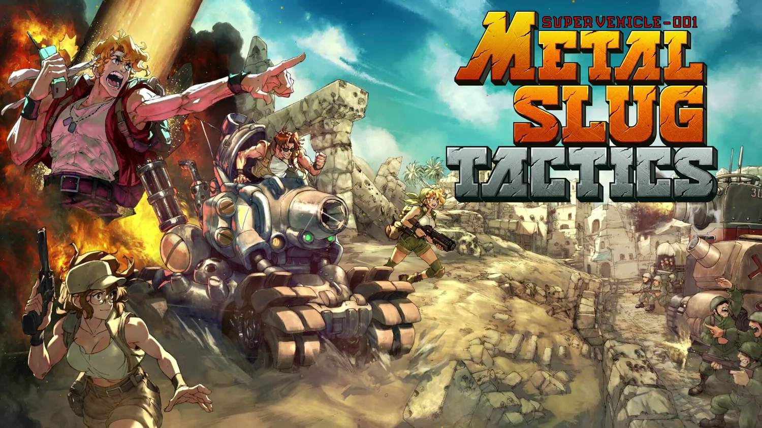 Hra Metal Slug Tactics vyjde během podzimu pro všechny konzole