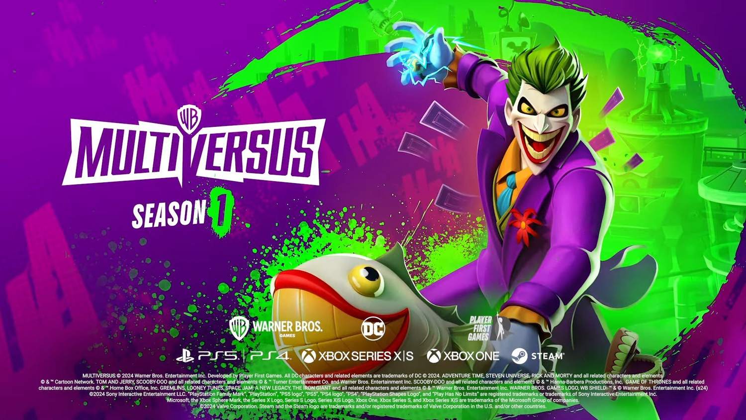 Nový trailer na MultiVersus představuje bojové umění Jokera 