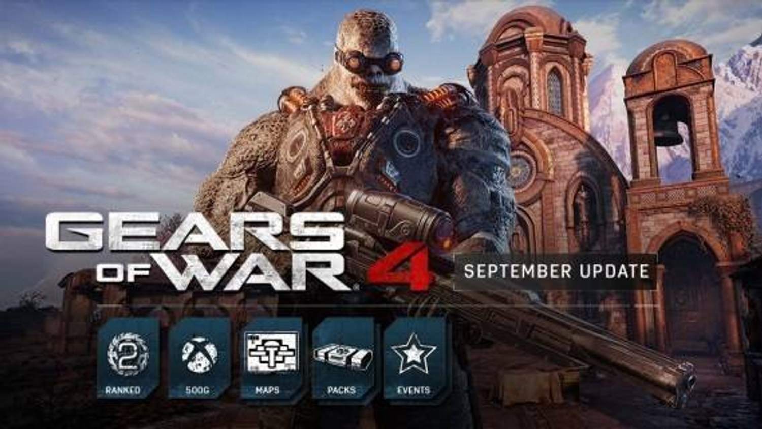 Přiblížen zářijový update pro akci Gears of War 4