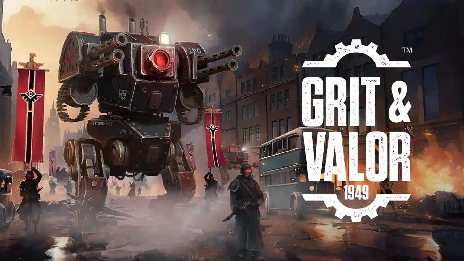 Nadějná roguelite real-time strategie Grit & Valor: 1949 vyjde pro konzole během léta
