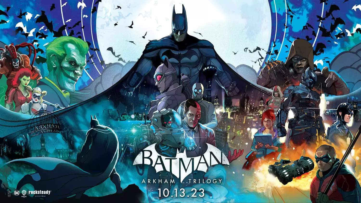 Kolekce Batman: Arkham Trilogy pro Nintendo Switch se opozdí a vyjde až začátkem prosince