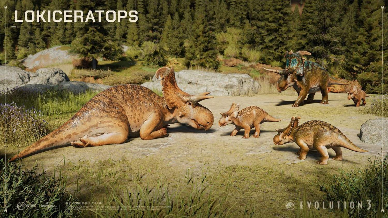 V novém traileru na Jurassic World Evolution 3 se představuje Lokiceratops