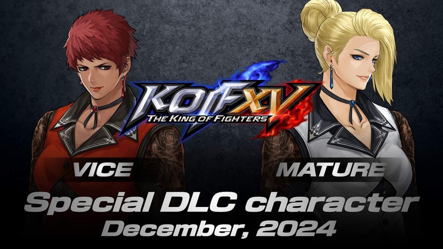Do The King of Fighters XV se dostanou v prosinci bojovnice Mature a Vice