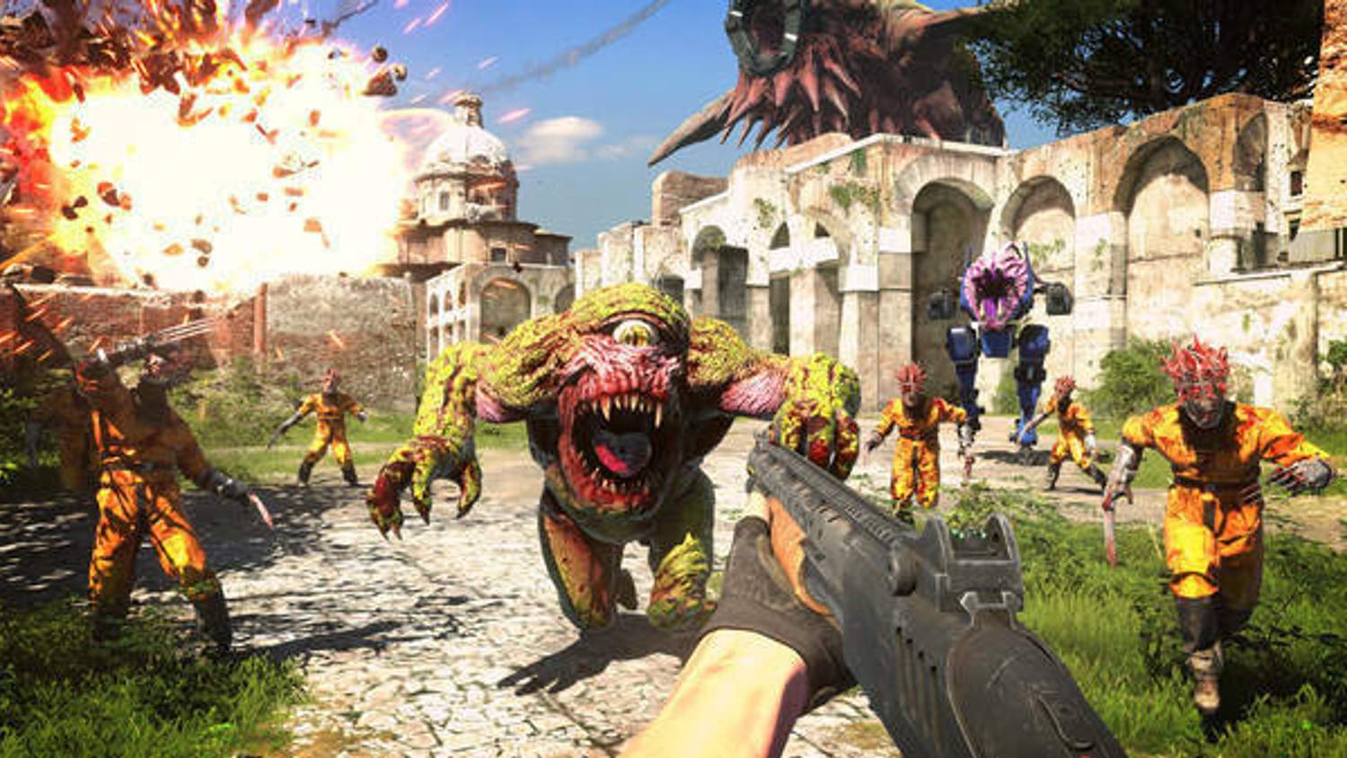 Gameplay trailer na akci Serious Sam 4