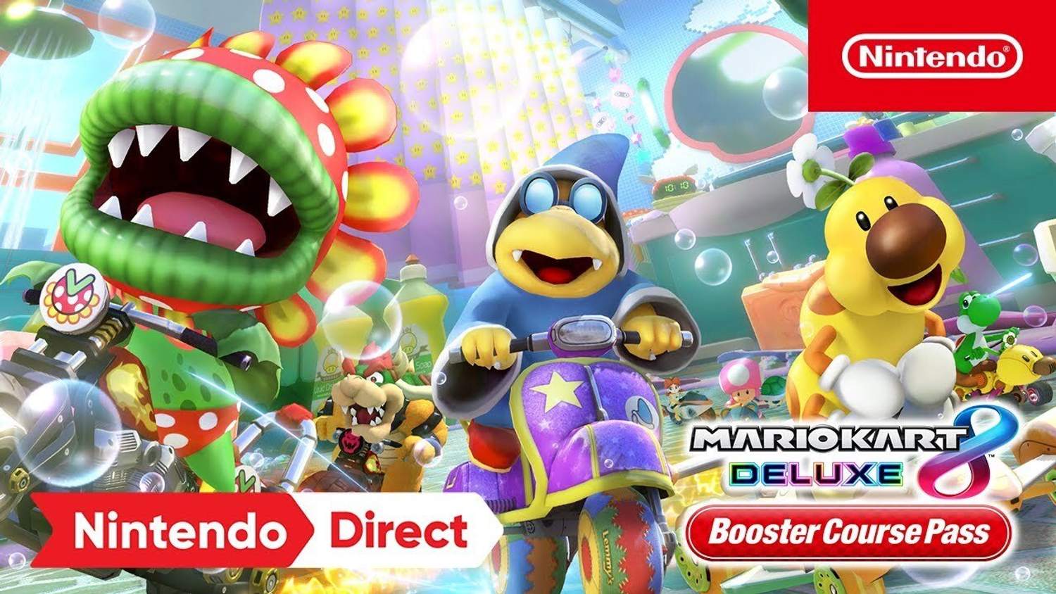 Závodní arkáda Mario Kart 8 Deluxe dostane příští týden pátý rozšiřující balíček