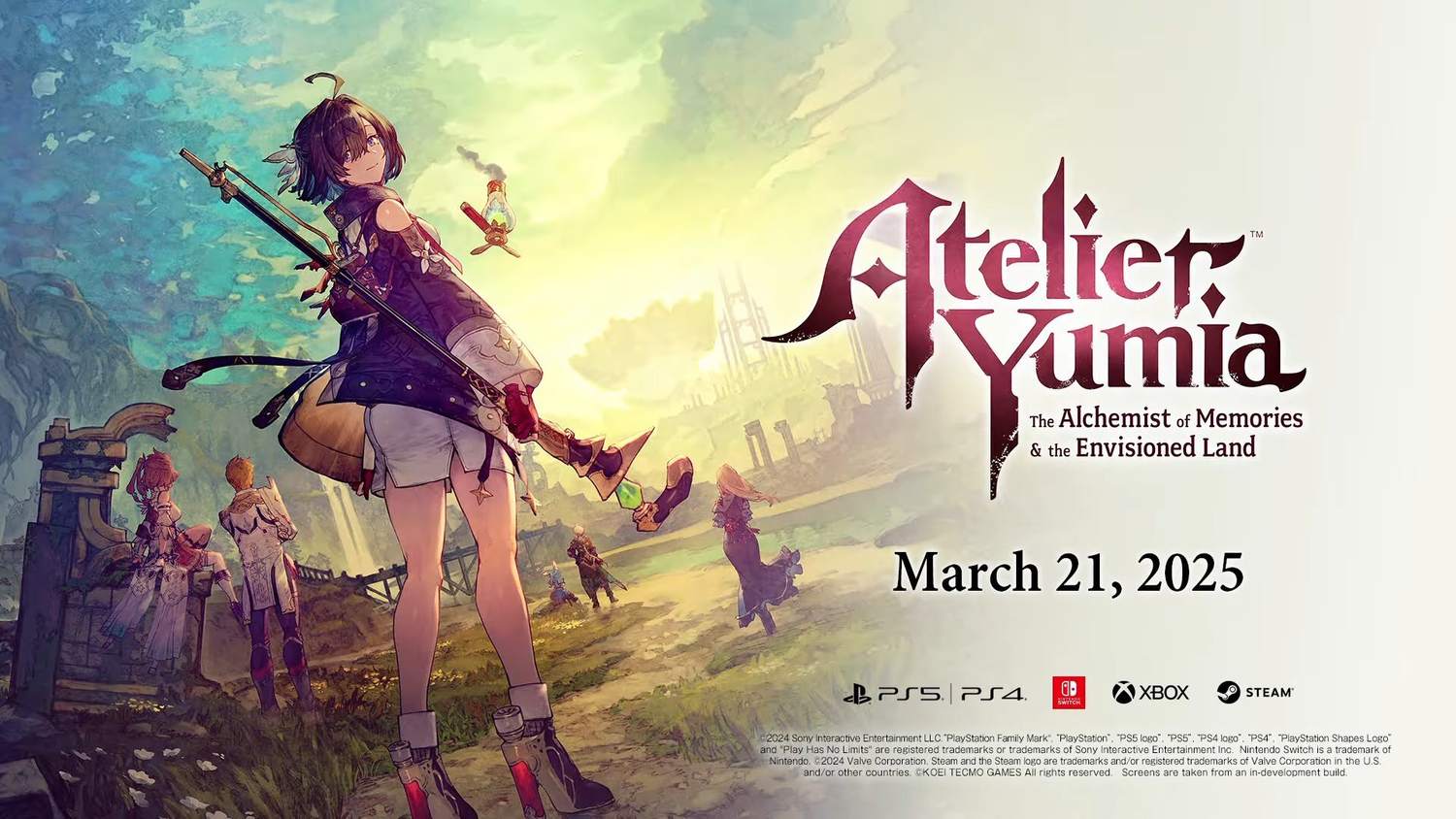První trailer na hru Atelier Yumia: The Alchemist of Memories & the Envisioned Land, oznámeno datum vydání