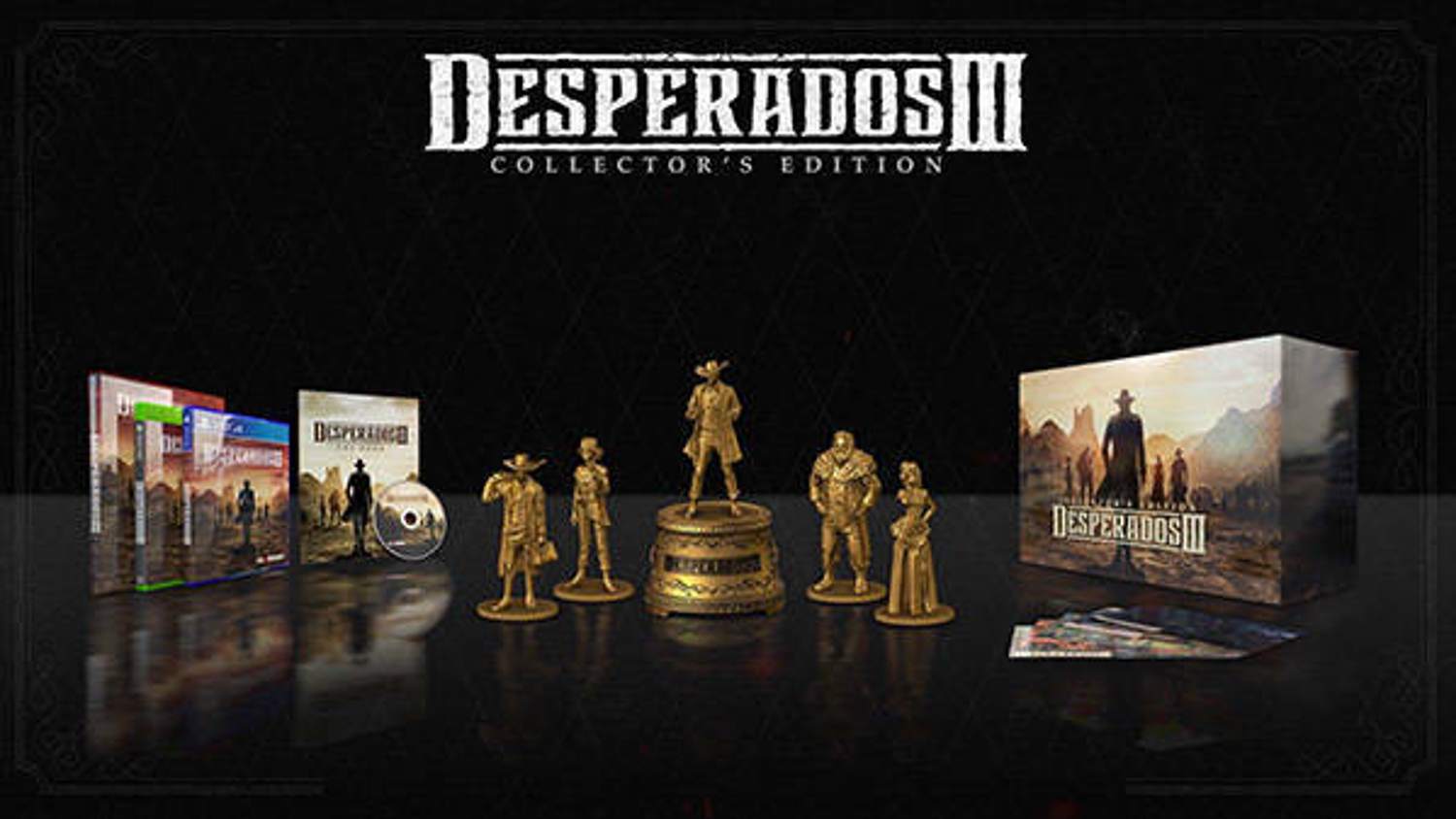 Hra Desperados III dostane sběratelskou edici