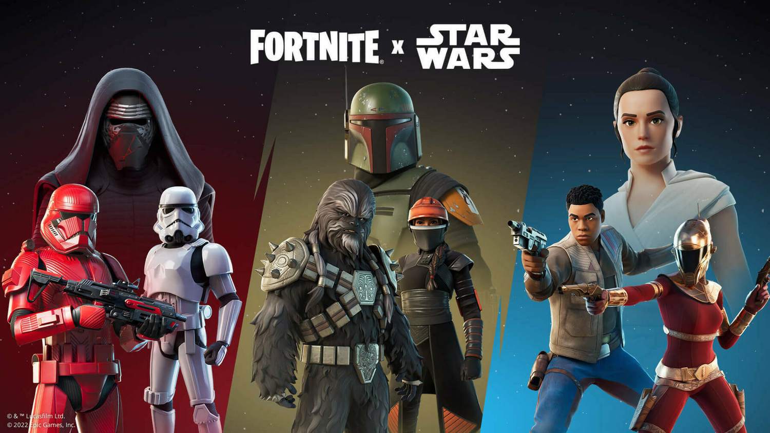 Ve Fortnite začal Star Wars event