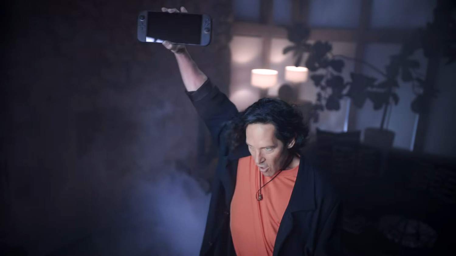 Nová reklama na konzoli Nintendo Switch 2, vystupuje v ní herec Paul Rudd