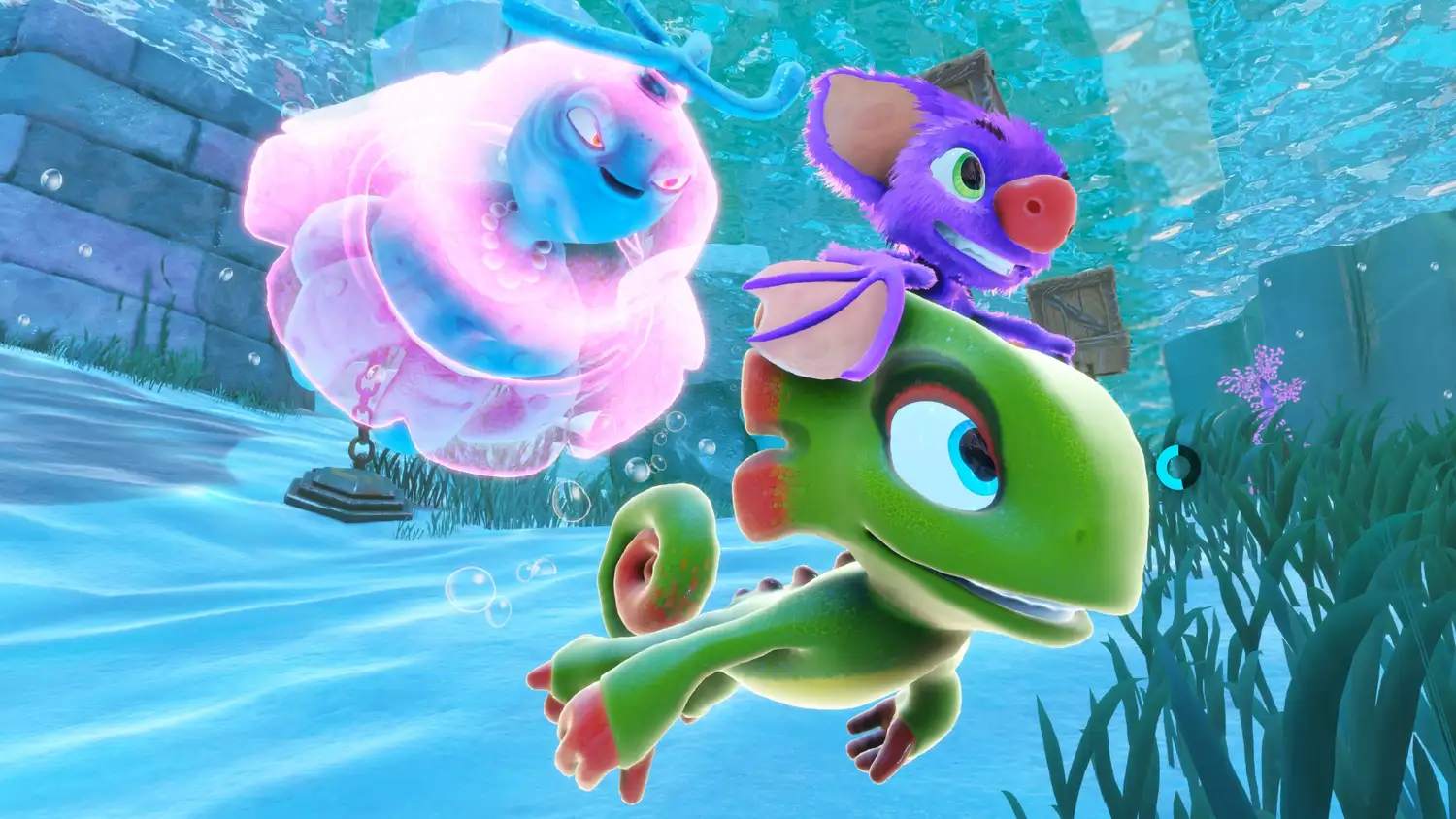 Nový trailer na plošinovku Yooka-Replaylee