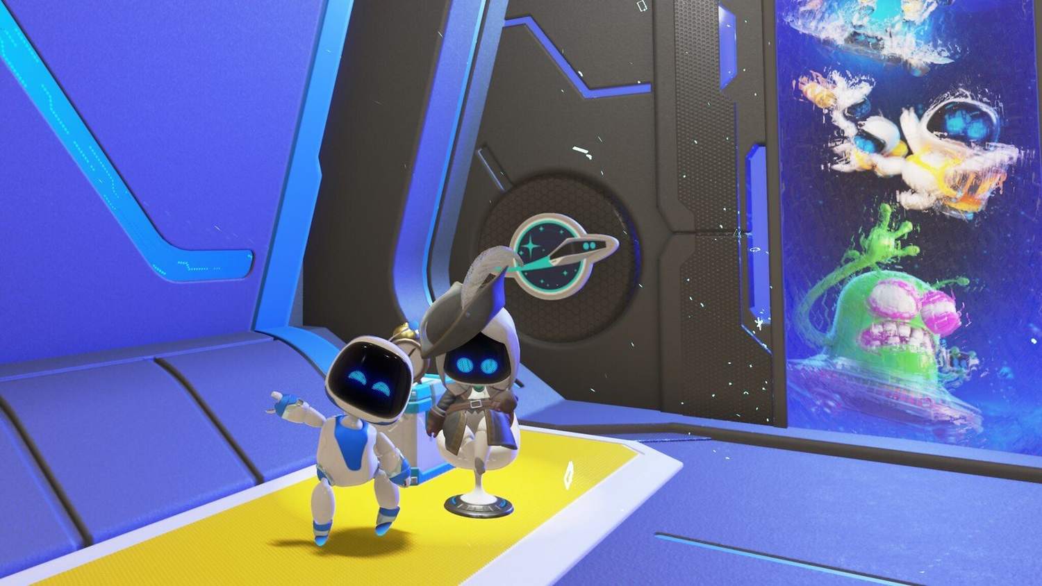 Hra Astro’s Playroom dostala nový update, vývojáři v ní postupně schovávají čtyři nové roboty 