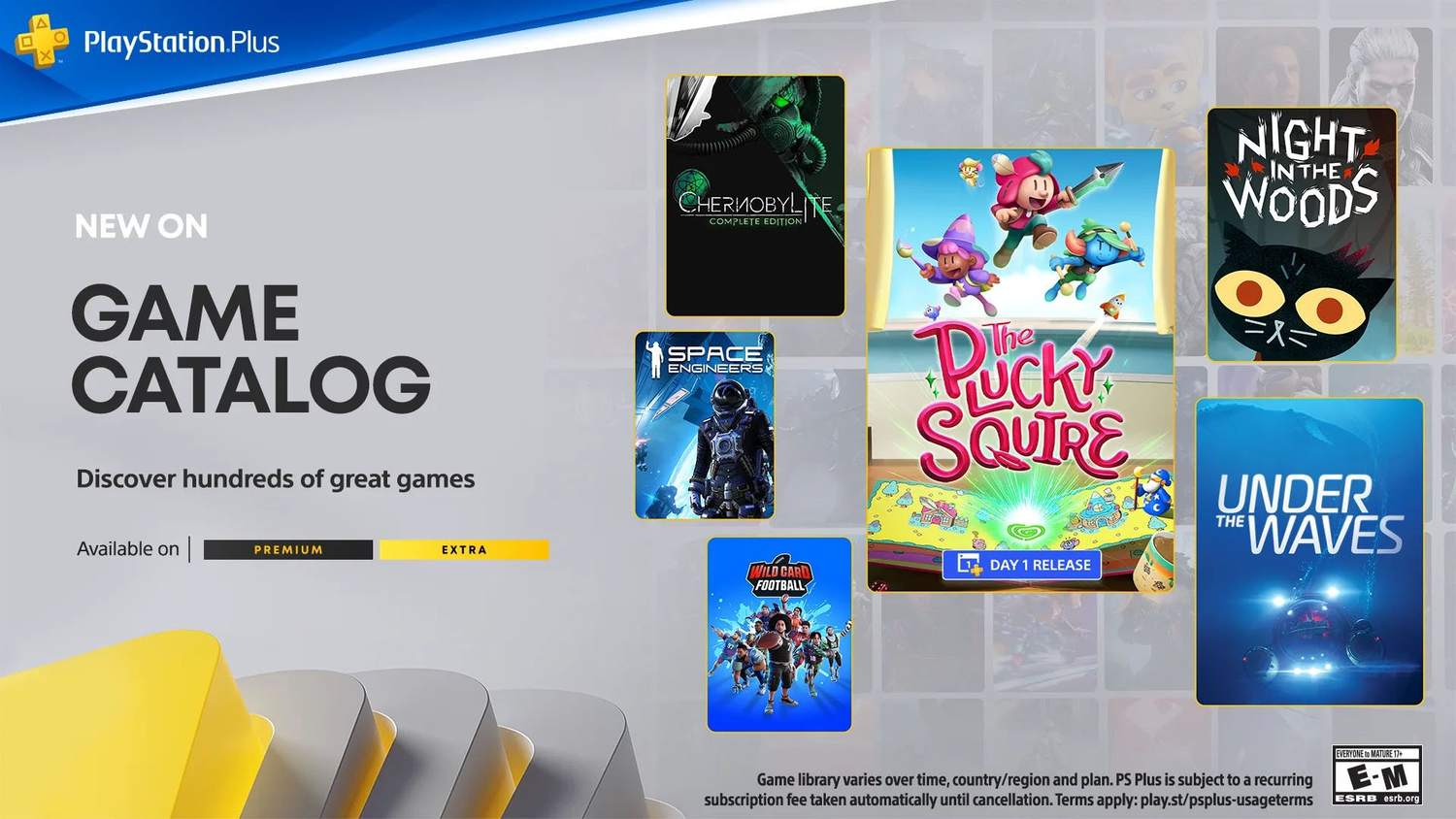 Sony oznámila nové hry do předplatného PlayStation Plus Extra a Premium – Chernobylite, The Plucky Squire nebo Space Engineers