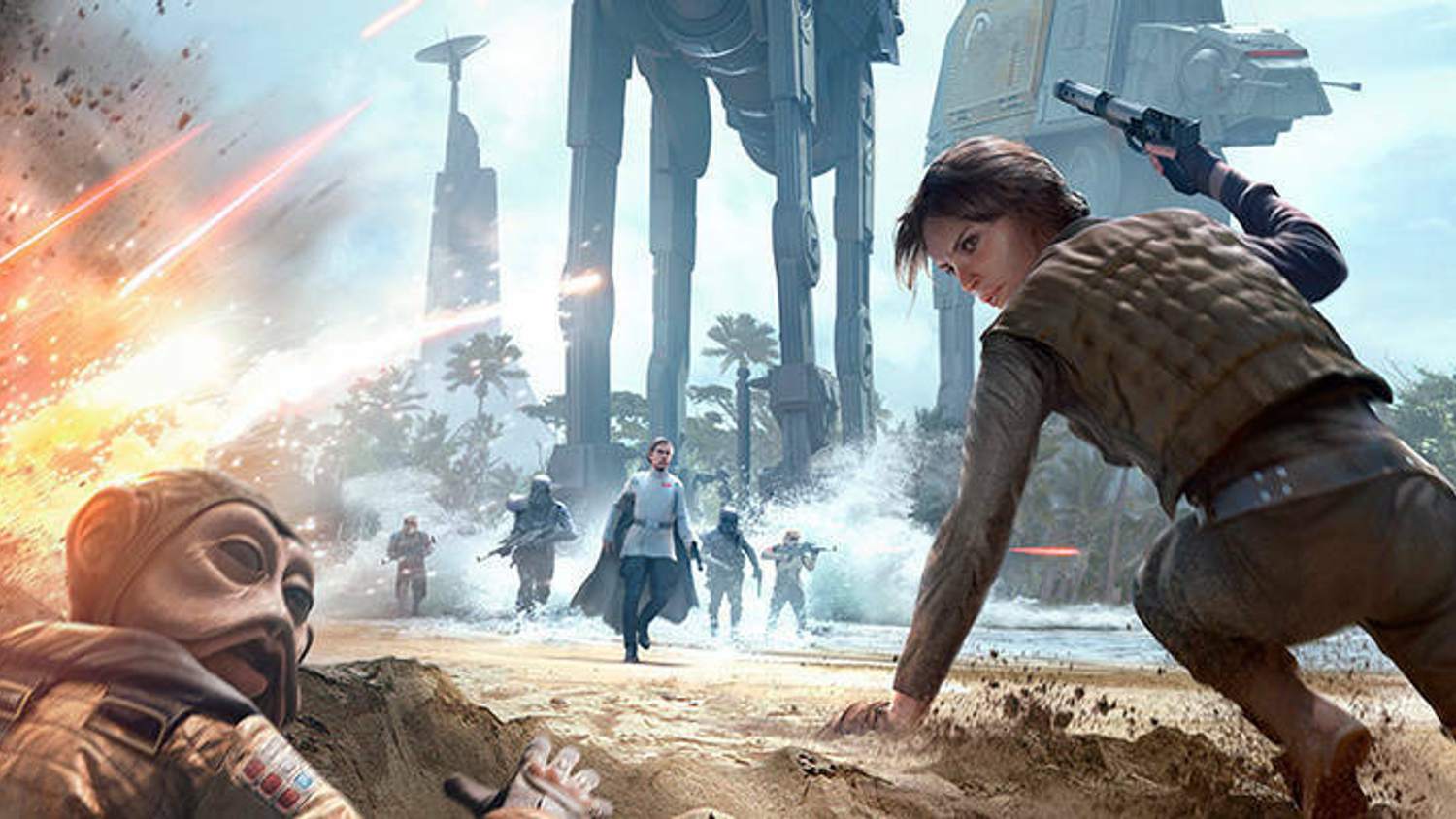 Star Wars Battlefront Rogue One: Scarif – trailer