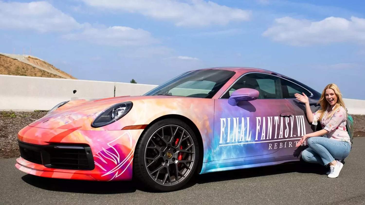 Oznámena spolupráce mezi Final Fantasy VII Rebirth a výrobcem sportovních aut Porsche 