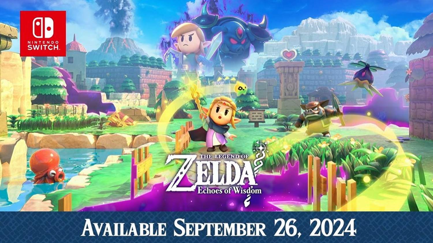 Oznámena hra The Legend of Zelda: Echoes of Wisdom, vyjde koncem září
