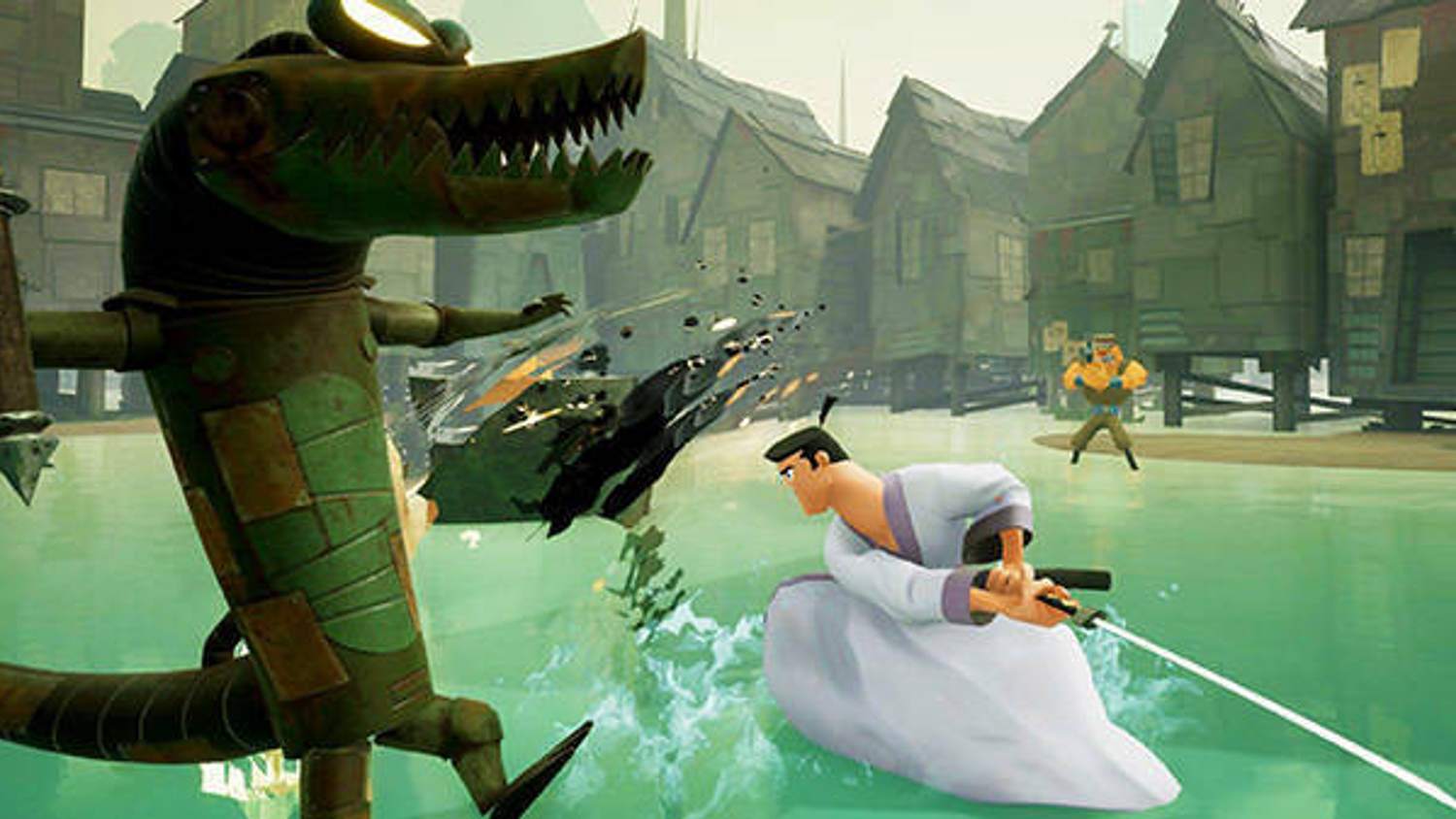 Gameplay záběry ze hry Samurai Jack: Battle Through Time