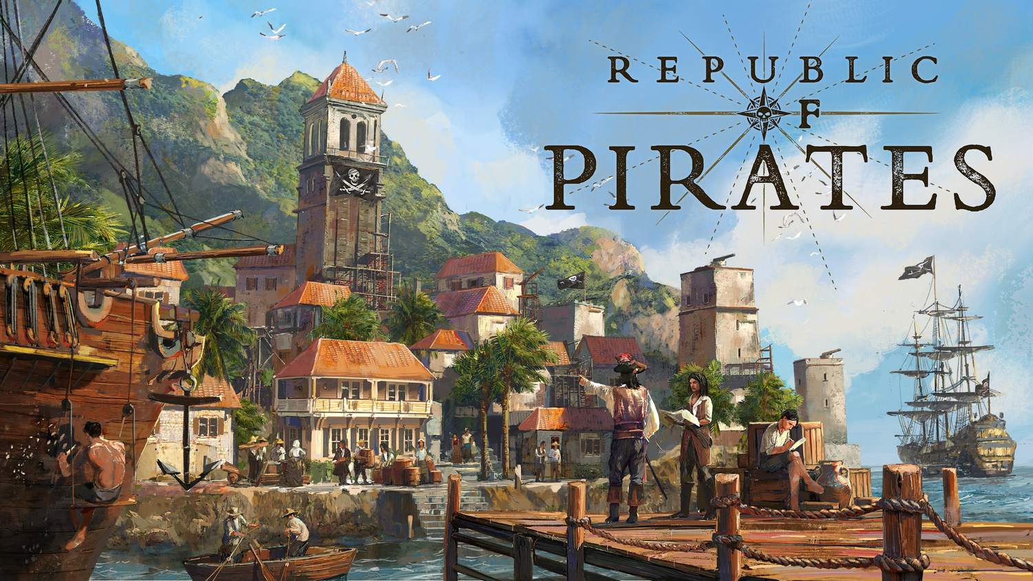 Pirátská budovatelská strategie Republic of Pirates míří na konzole