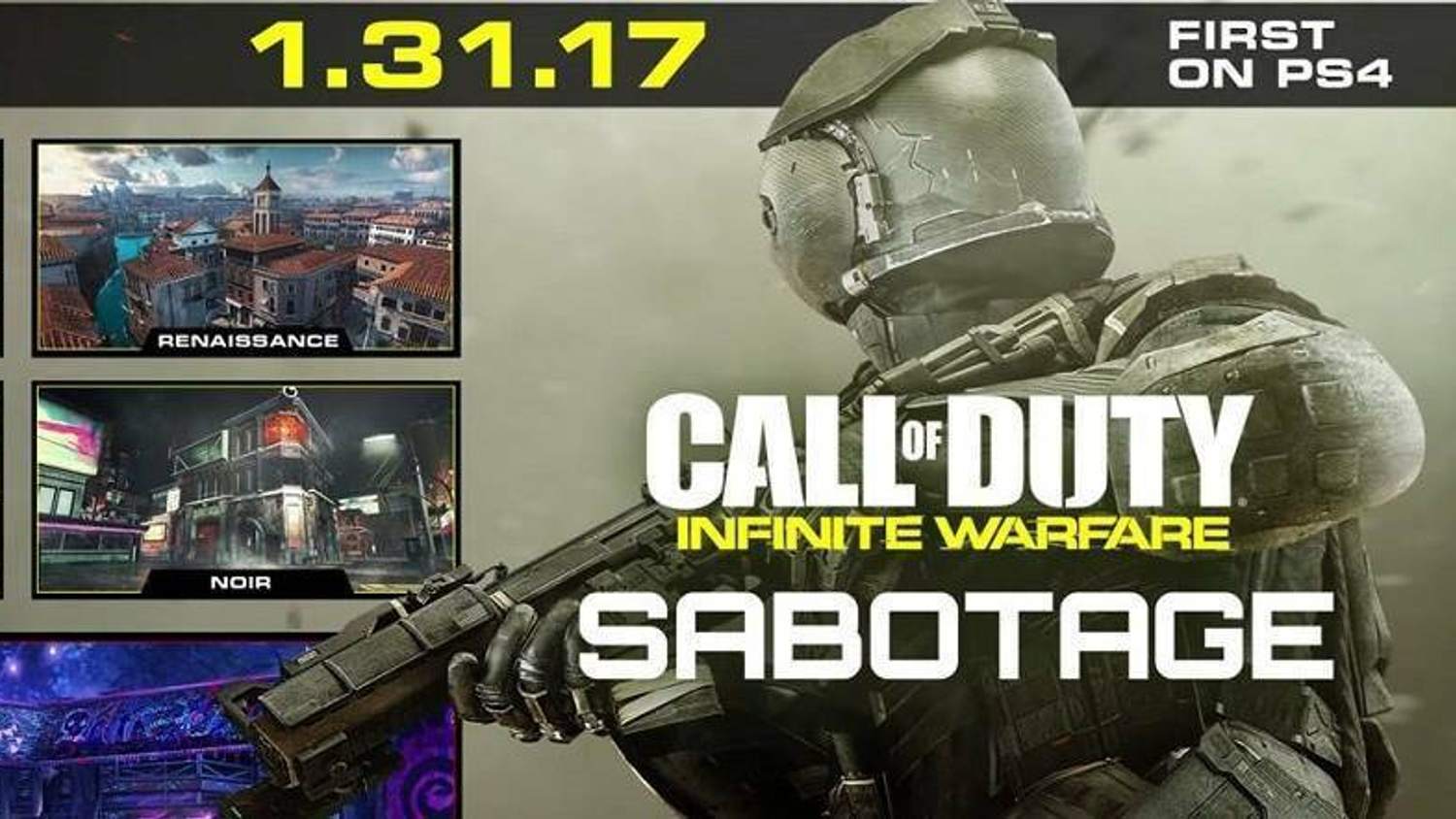 První rozšíření pro Call of Duty: Infinite Warfare se bude jmenovat Sabotage
