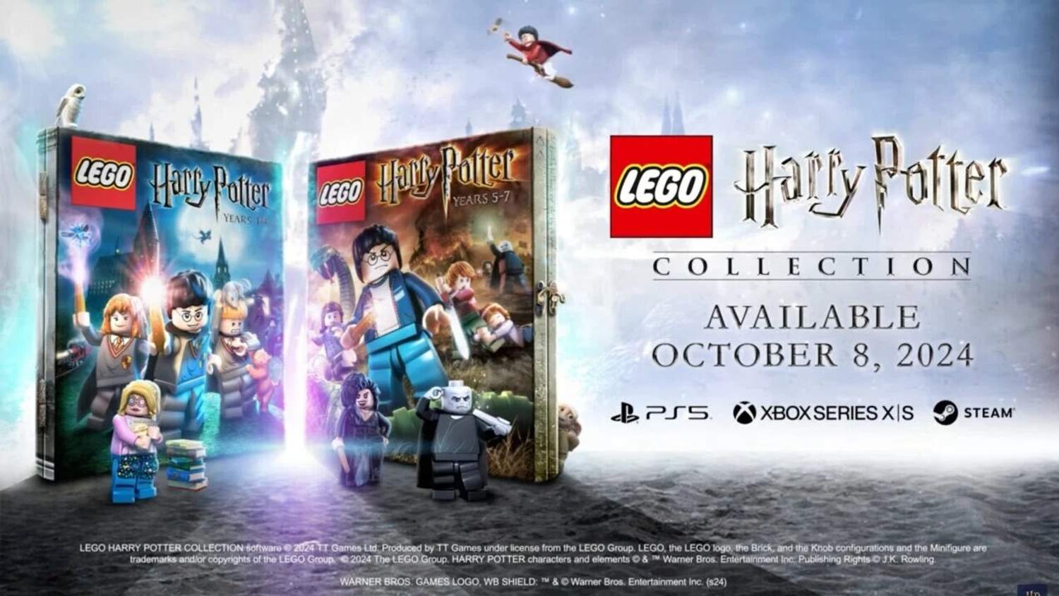 Oznámena kolekce LEGO Harry Potter Collection pro PS5 a Xbox Series X/S 