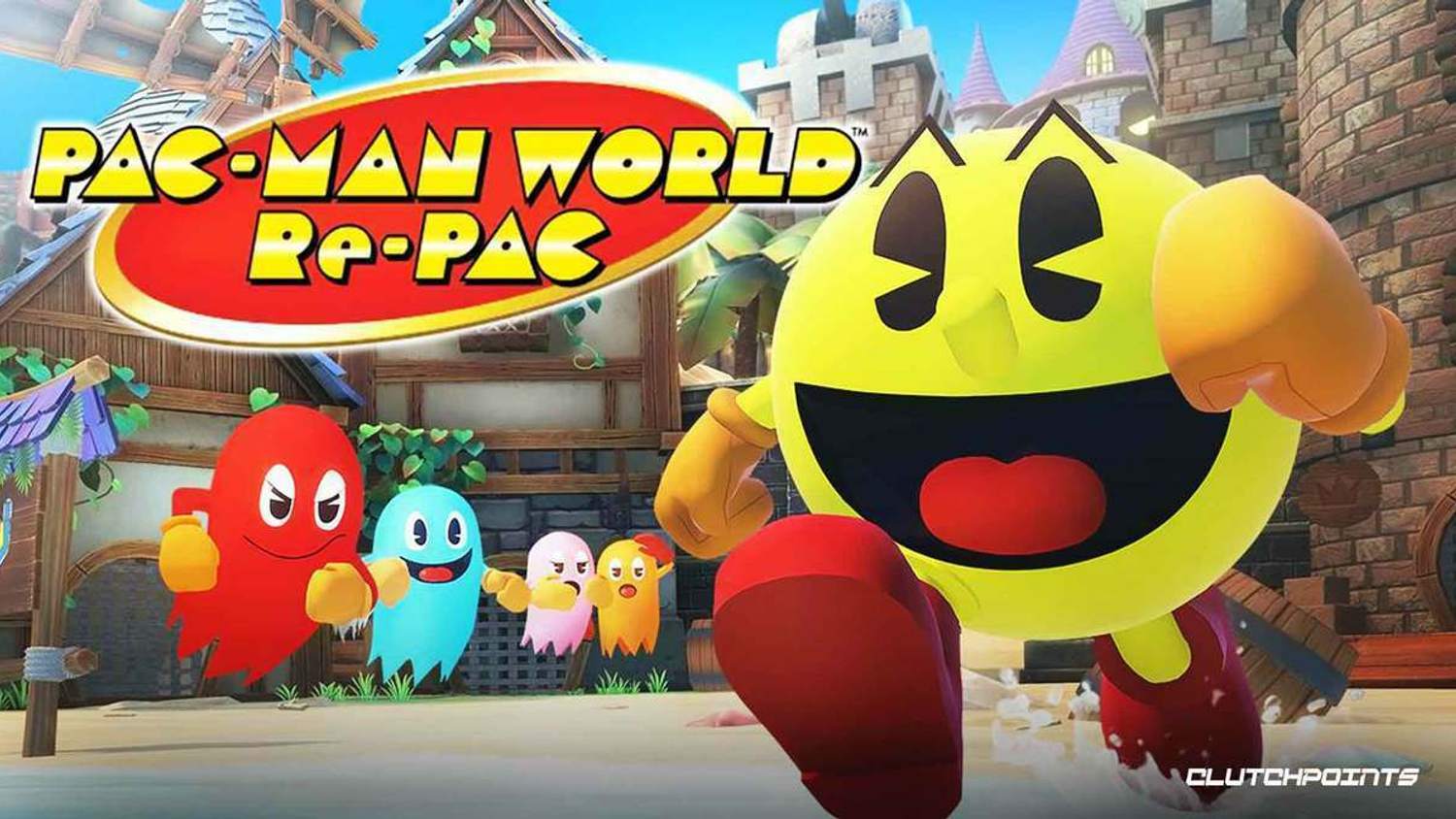 Záběry z hraní plošinovky Pac-Man World Re-Pac