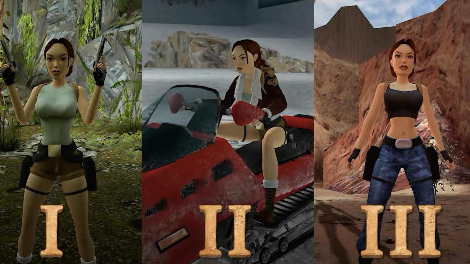 Oznámena kolekce Tomb Raider I-III Remastered pro konzole PlayStation a Nintendo Switch