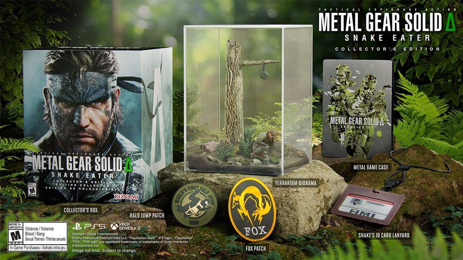 Podívejte se na rozbalení sběratelské edice hry Metal Gear Solid Delta: Snake Eater
