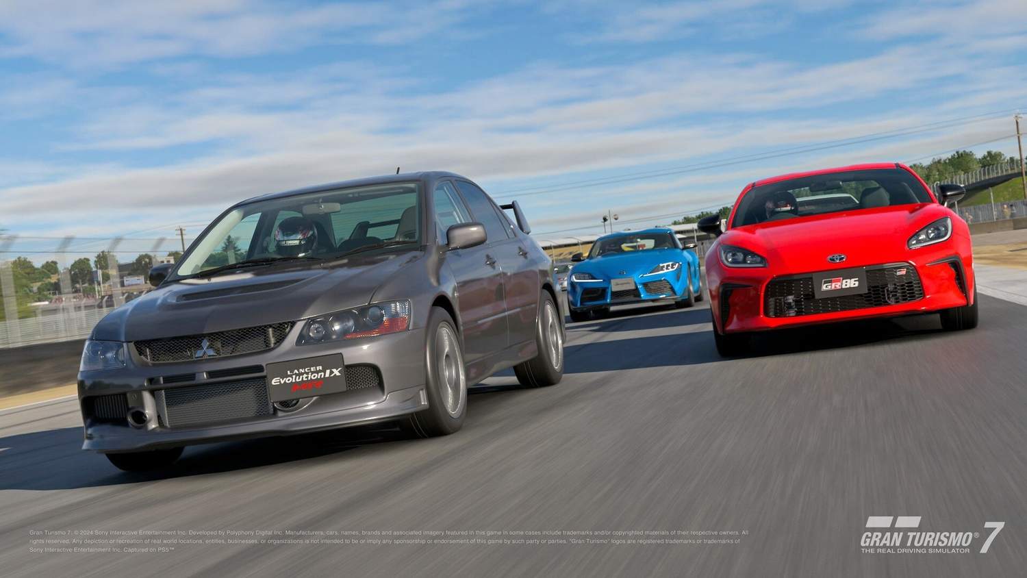 Vyšla nová aktualizace pro Gran Turismo 7, přináší tři nové vozy a tři závody