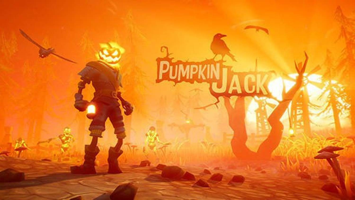 Oznámena plošinovka Pumpkin Jack inspirovaná sérií MediEvil