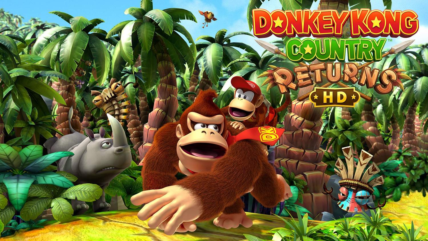 Oznámena hra Donkey Kong Country Returns HD pro Nintendo Switch