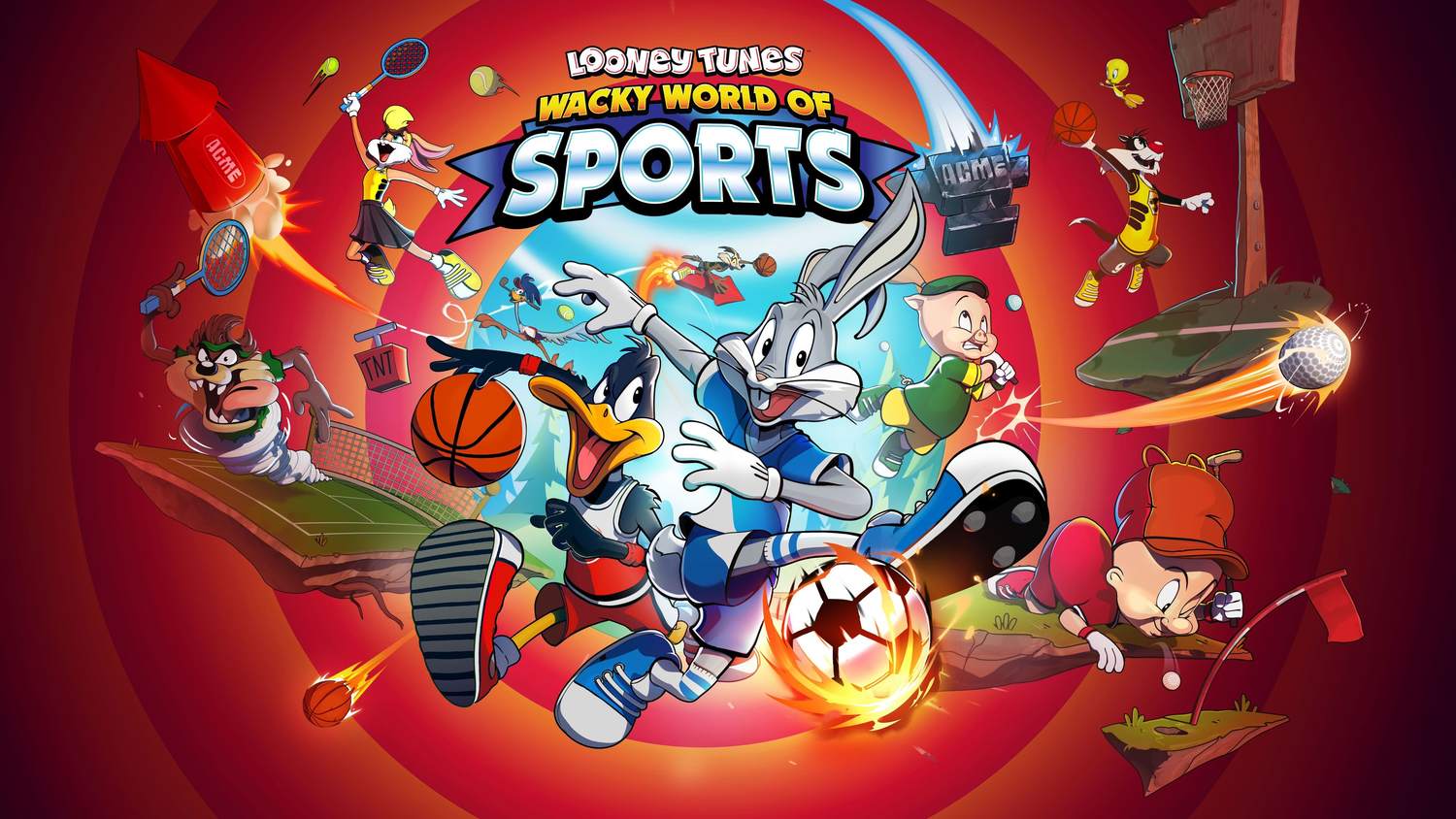 Oznámena hra Looney Tunes: Wacky World of Sports