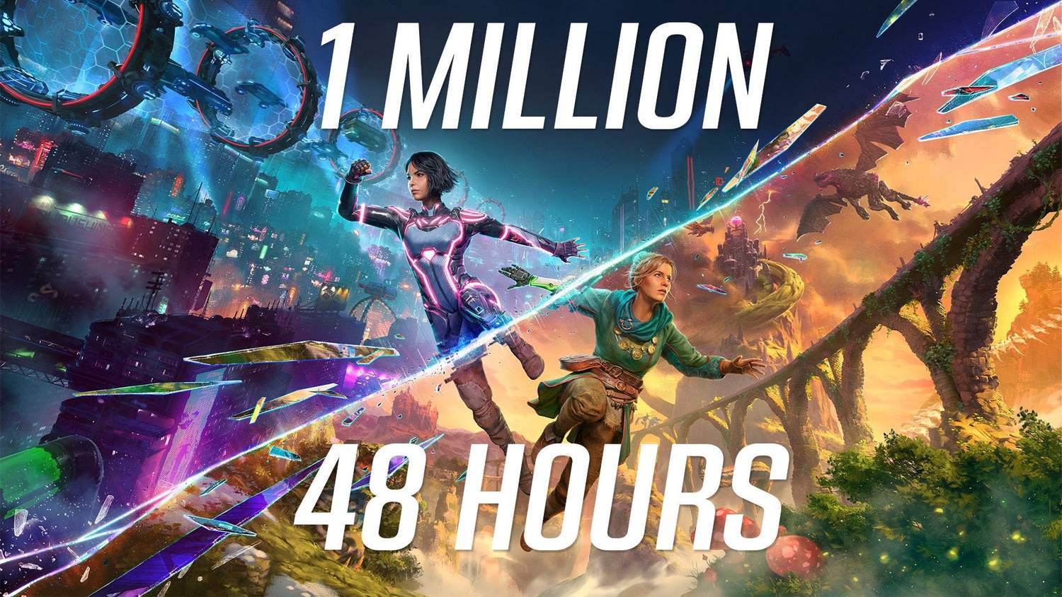 Hry Split Fiction se za prvních 48 hodin prodal 1 milion kopií 