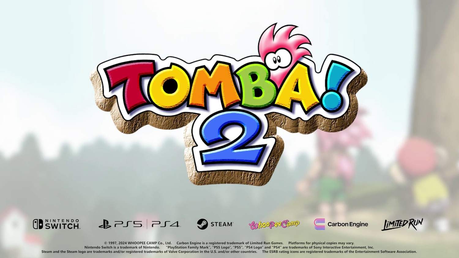 Hra Tomba! 2 oznámena pro konzole PlayStation a Nintendo Switch