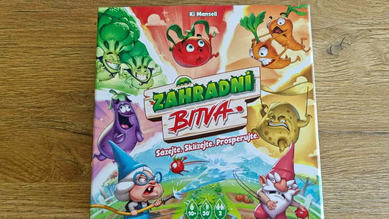 Test deskových her - Zahradní bitva a Souboj hraček