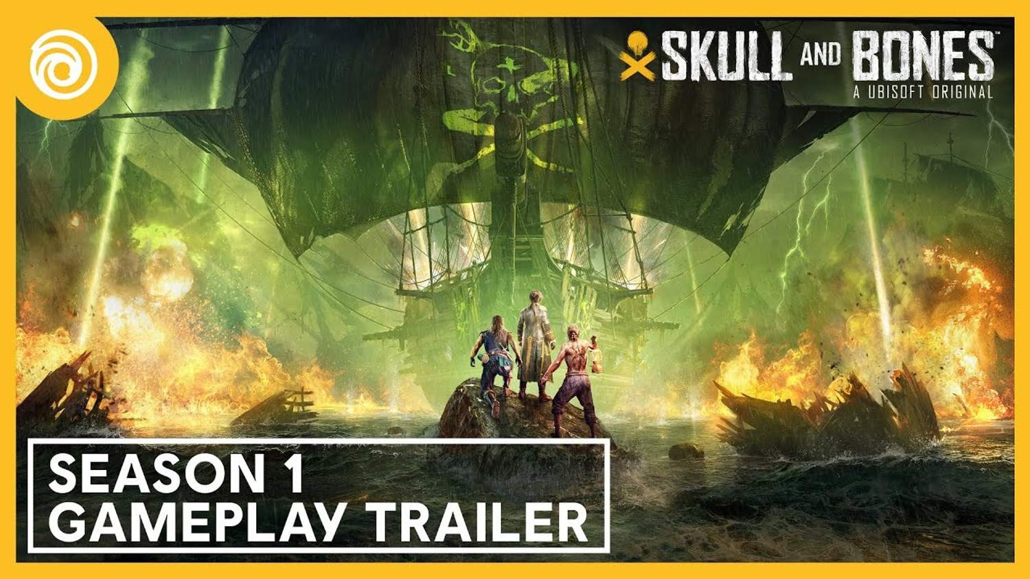 Ubisoft zveřejnil trailer na první sezónu své pirátské hry Skull and Bones