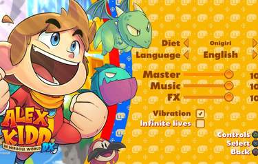 Alex Kidd in Miracle World DX