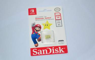 SanDisk microSDXC 256 GB pro Nintendo Switch