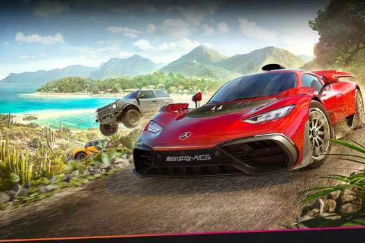 Pro hraní Forza Horizon 5 na PS5 bude potřeba Microsoft účet