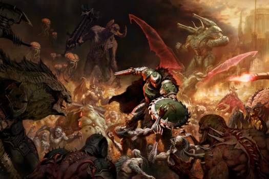 Video ze hry DOOM: The Dark Ages ukazuje novou úroveň a děsivé protivníky 